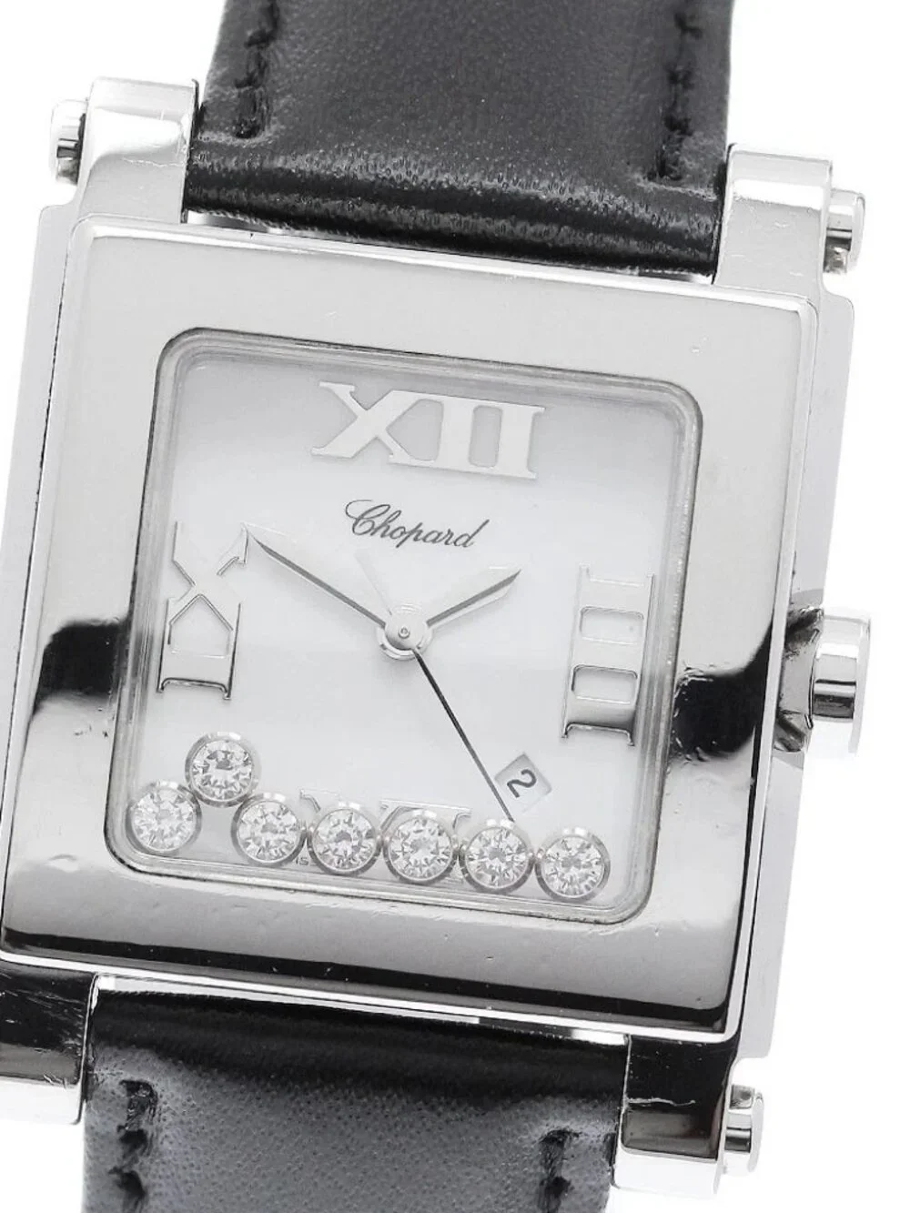 Chopard Happy sports 8495 7P diamond white Dial Quartz Ladies Watch_963101
